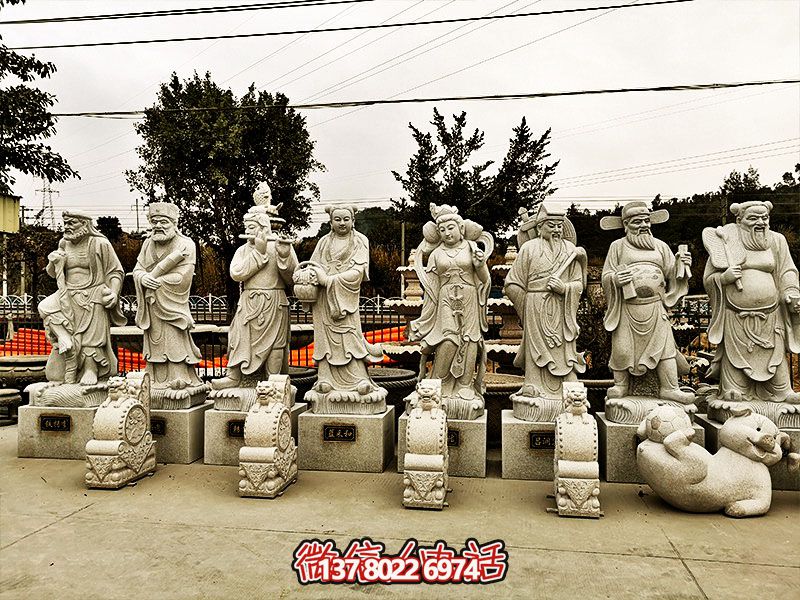 游覽大理古城，欣賞至尊神佛石雕八仙雕塑