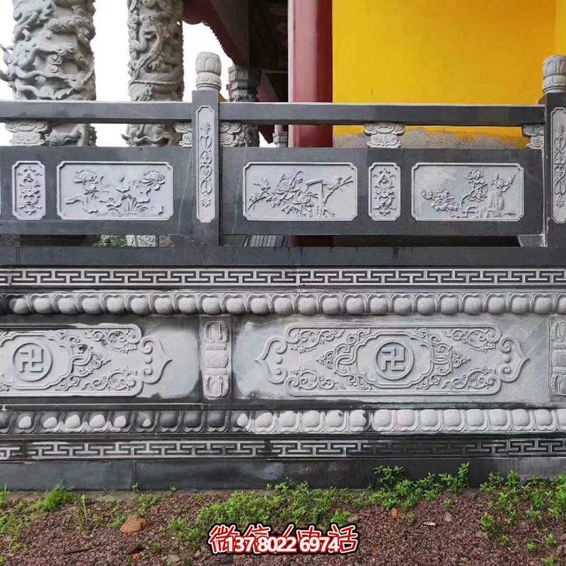 寺廟基地臺大理石灰浮雕欄桿 寺廟基地臺大理石灰浮雕欄桿
